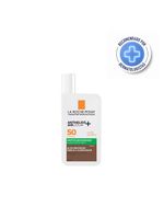 Protetor solar facial com cor la roche-posay anthelios airlicium+ fluido fps50