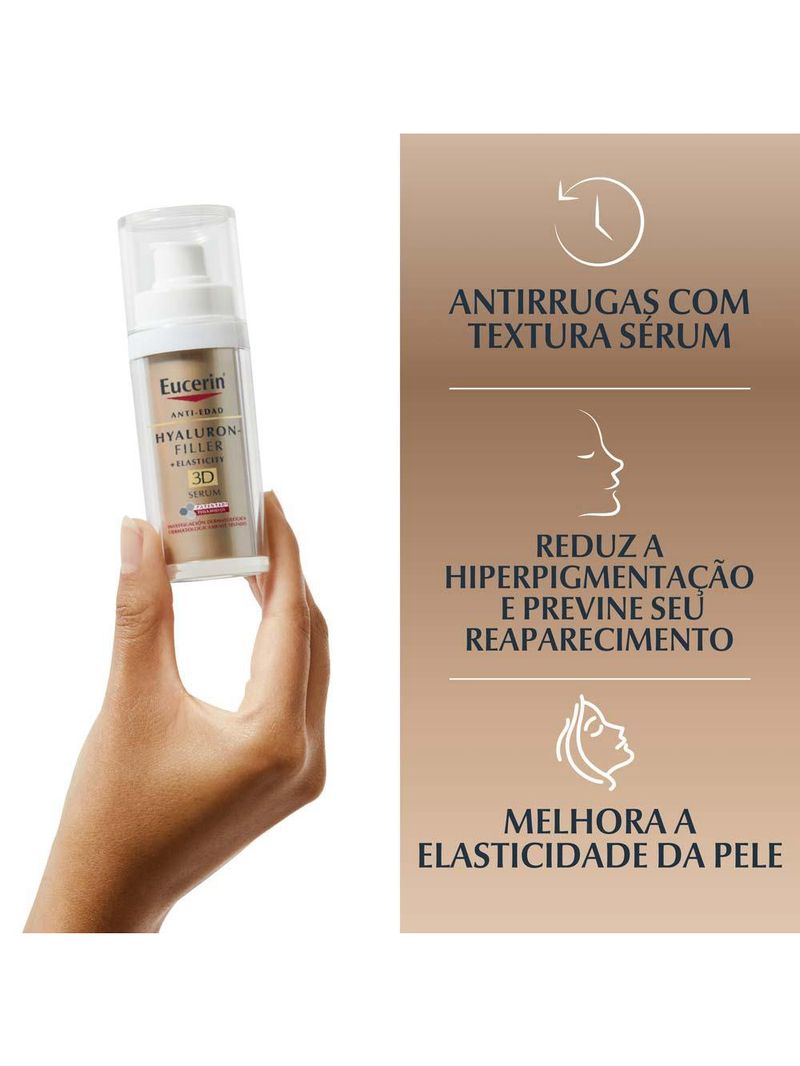 Eucerin hyaluron-filler elasticity 3d sérum facial anti-idade
