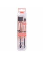 Real techniques kit - pincel + espátula rosto e olhos