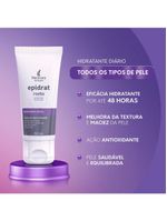 Hidratante facial mantecorp epidrat acqua