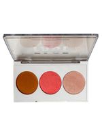 Paleta de blush e iluminador luv beauty - face kit 2