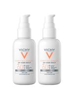 Vichy uv-age daily kit com 2 unidades – protetor solar facial fps60