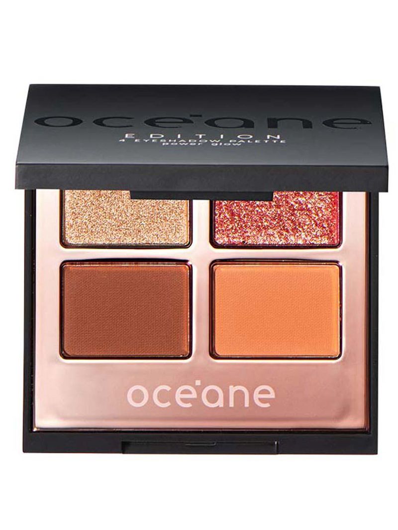 Paleta de sombras océane edition 4 palette power glow