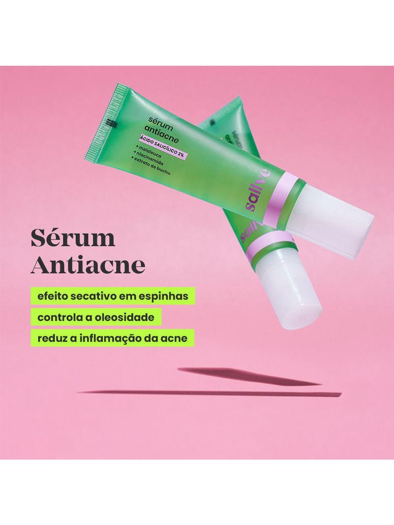 Sérum facial antiacne sallve
