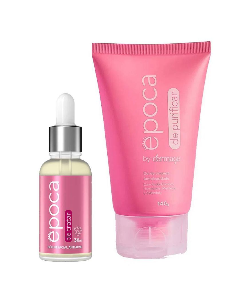 Época by dermage kit – Época de purificar 140g + Época de tratar 30ml