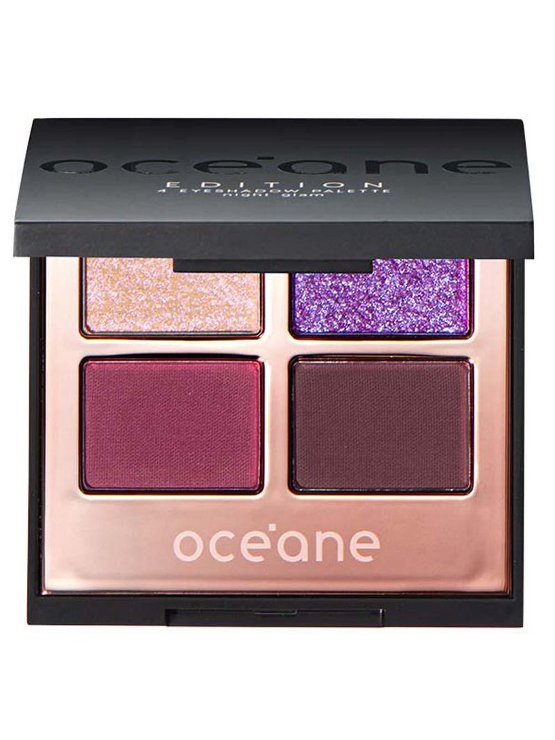 Paleta de sombras océane edition 4 palette night glam