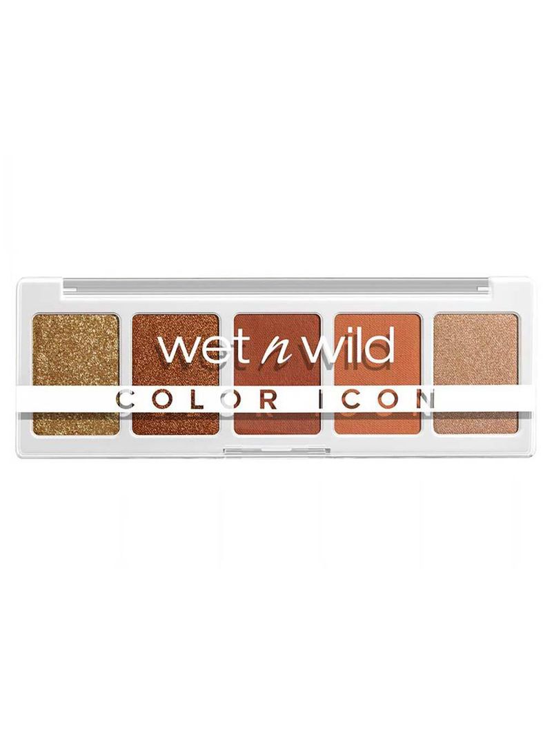Paleta de sombras 5 cores wet n wild color icon