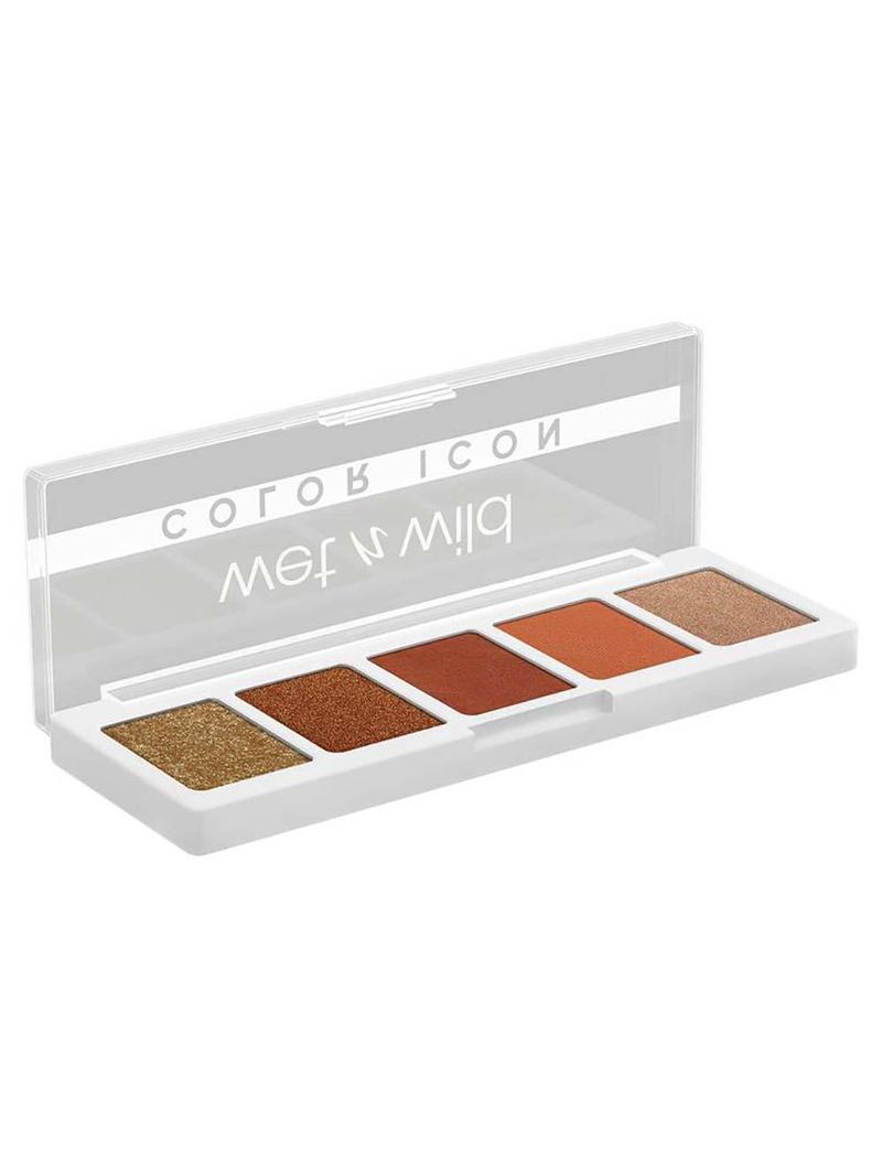 Paleta de sombras 5 cores wet n wild color icon