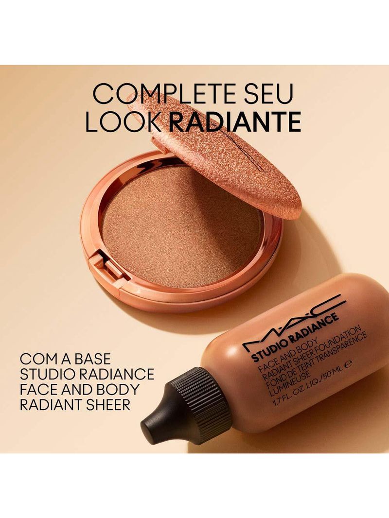 Pó bronzeador mac skinfinish sunstruck matte