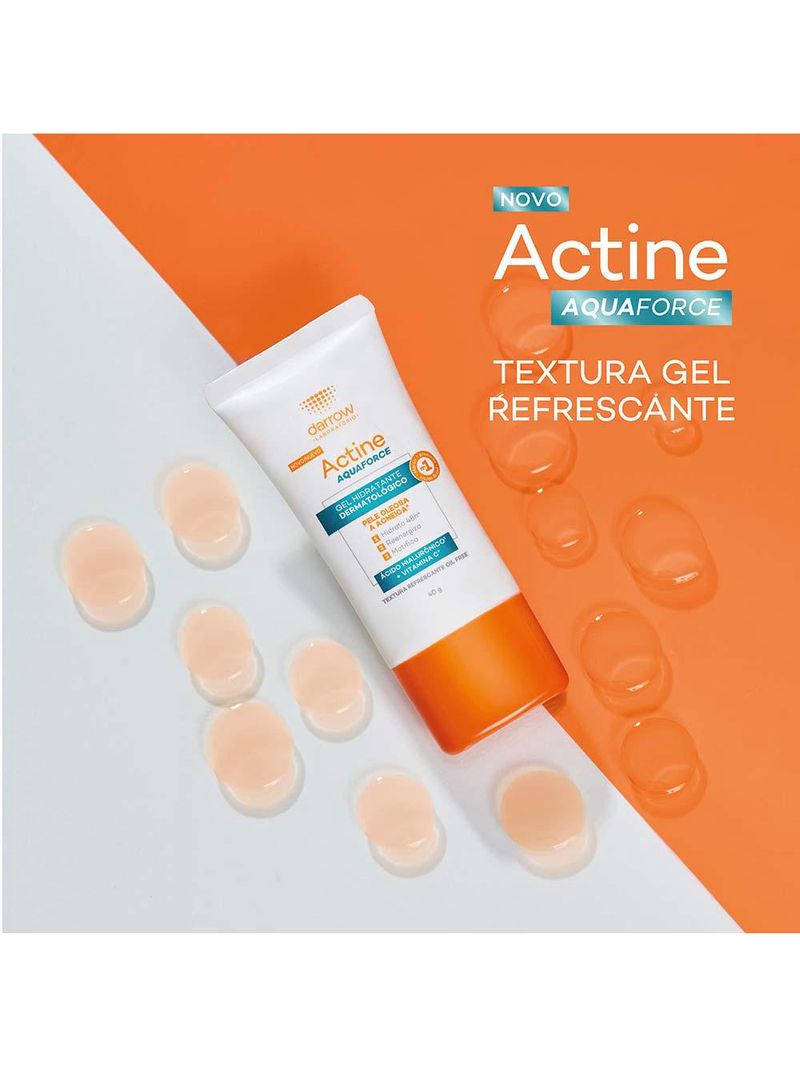Gel hidratante facial darrow actine aquaforce