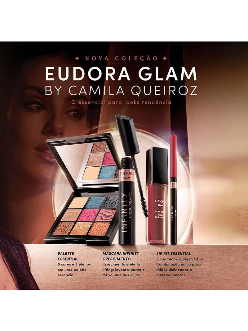 Paleta de sombras camila queiroz by eudora glam essential