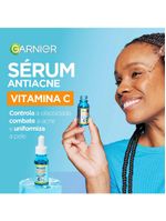 Sérum facial garnier uniform & matte antiacne