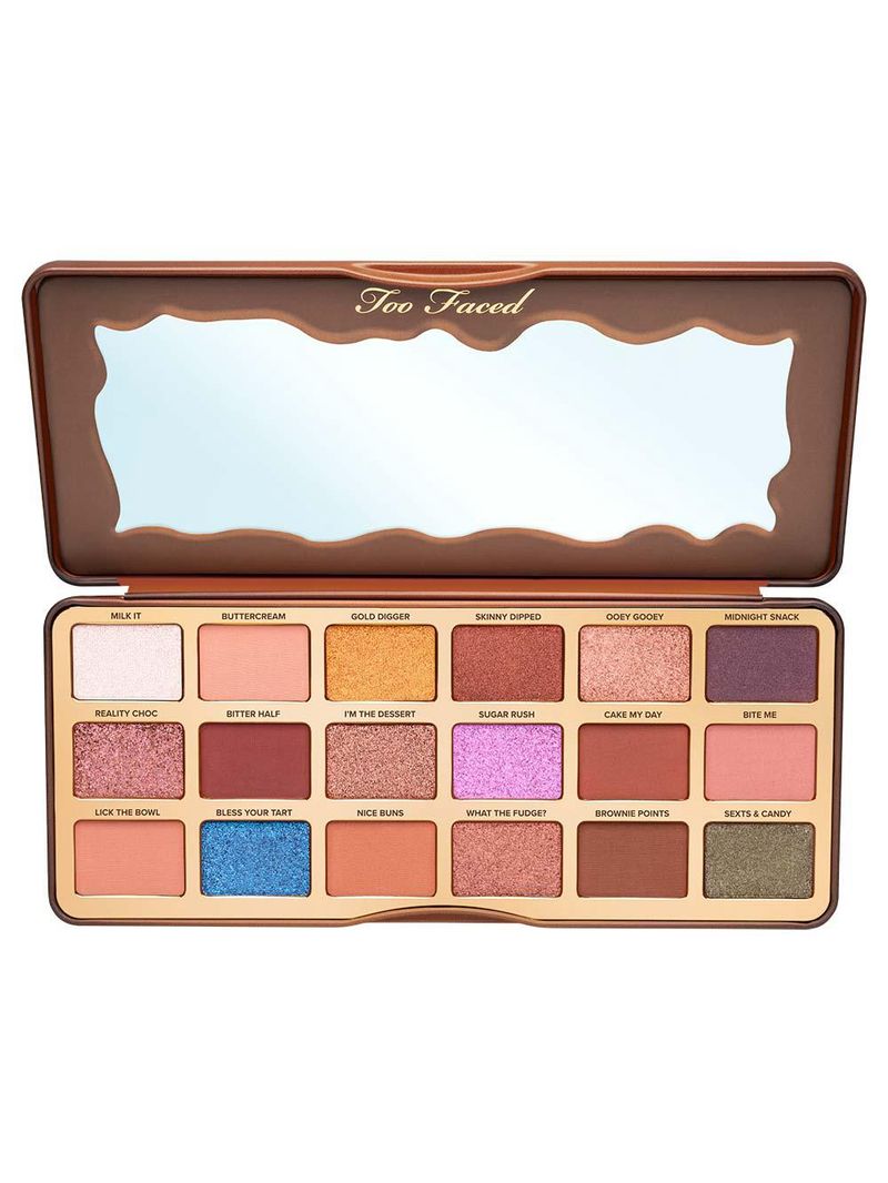 Paleta de sombras too faced better than chocolate