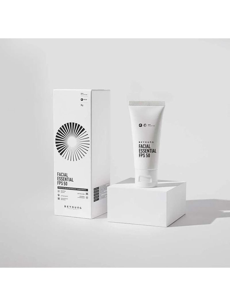Protetor solar beyoung facial essential fps50