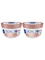 Nivea kit com 2 unidades – hidratante facial 7 em 1 beleza radiante 100g