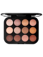 Paleta de sombras mac connect in colour eye shadow palette unfiltered nudes