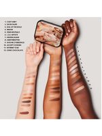 Paleta de sombras mac connect in colour eye shadow palette unfiltered nudes
