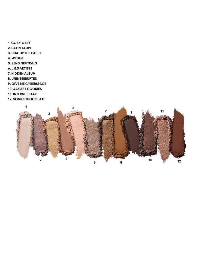 Paleta de sombras mac connect in colour eye shadow palette unfiltered nudes