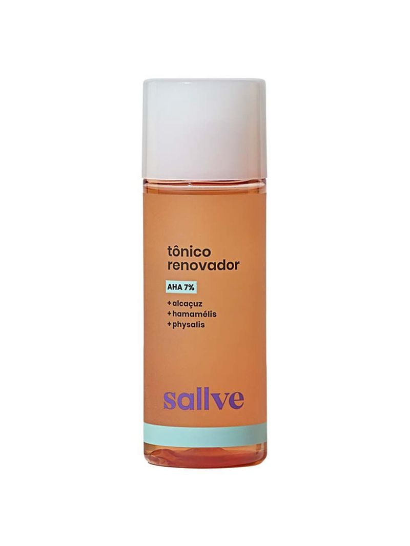Tônico facial renovador sallve
