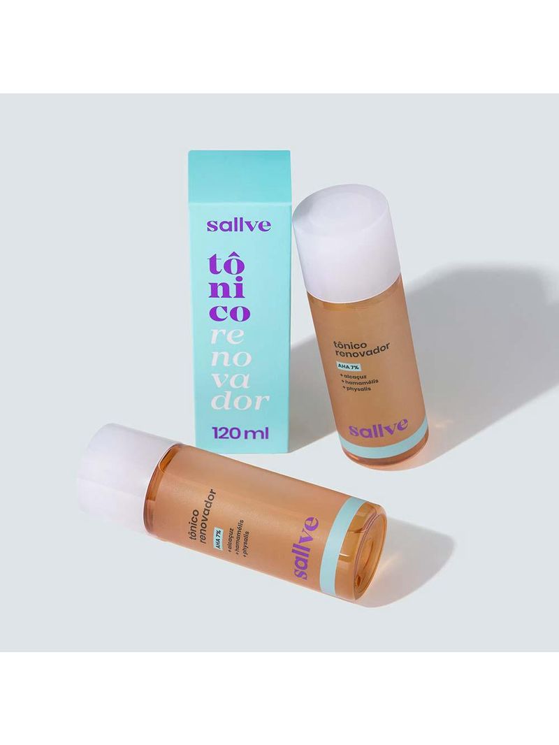 Tônico facial renovador sallve