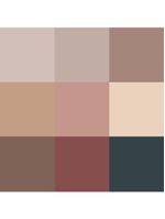 Paleta de sombras nádia tambasco by océane to go - trendy