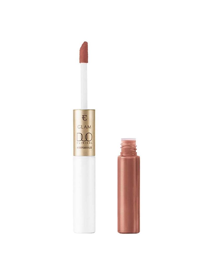 Batom liquido eudora glam duo clinical