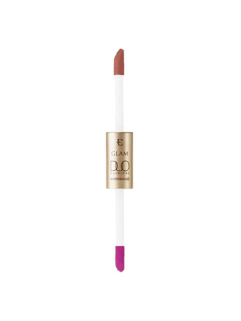 Batom liquido eudora glam duo clinical