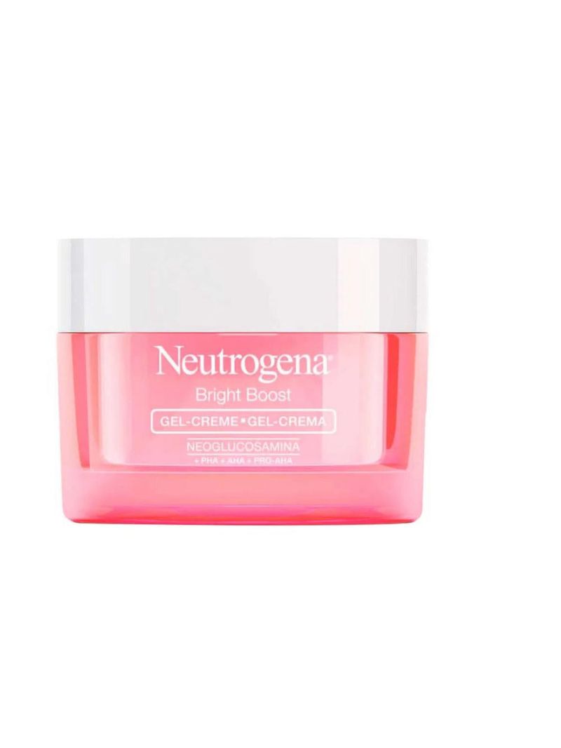Neutrogena kit - hidratante facial hydro boost water gel + bright boost gel creme