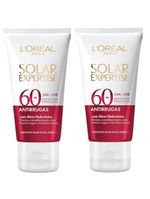 L’oréal paris kit com 2 unidades - protetor solar facial solar expertise antirrugas fps60 - 40g