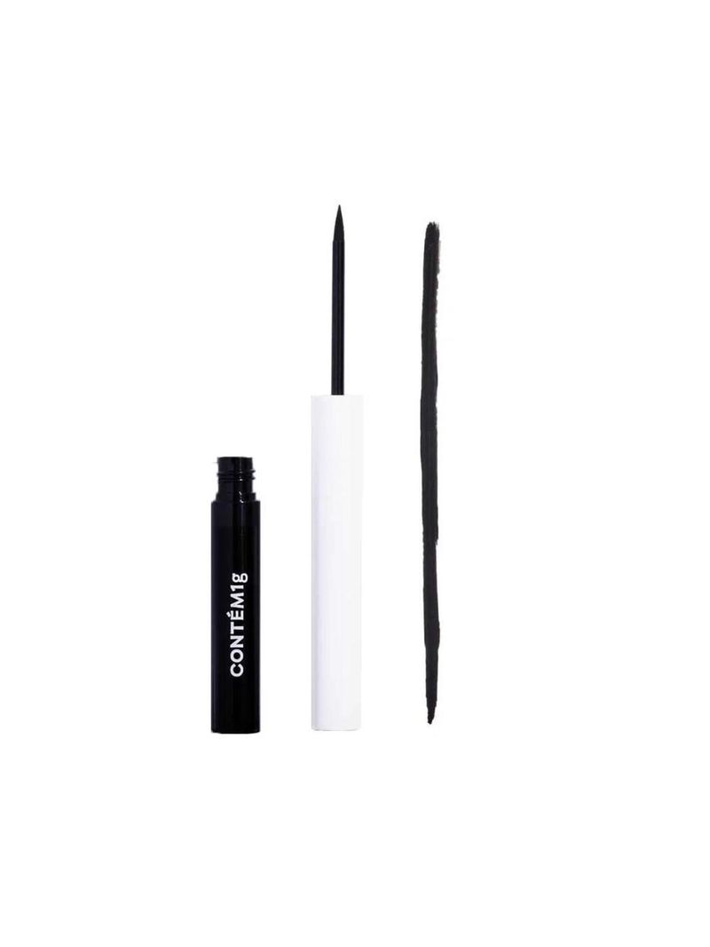 Contém1g kit - batom matte velvet terracota + delineador líquido ultra matte preto