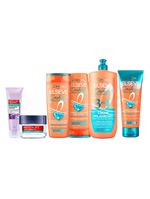 L’oréal paris kit – gel de limpeza profunda + gel creme facial + creme milagroso 3 em 1 + creme noturno + shampoo + condicionador