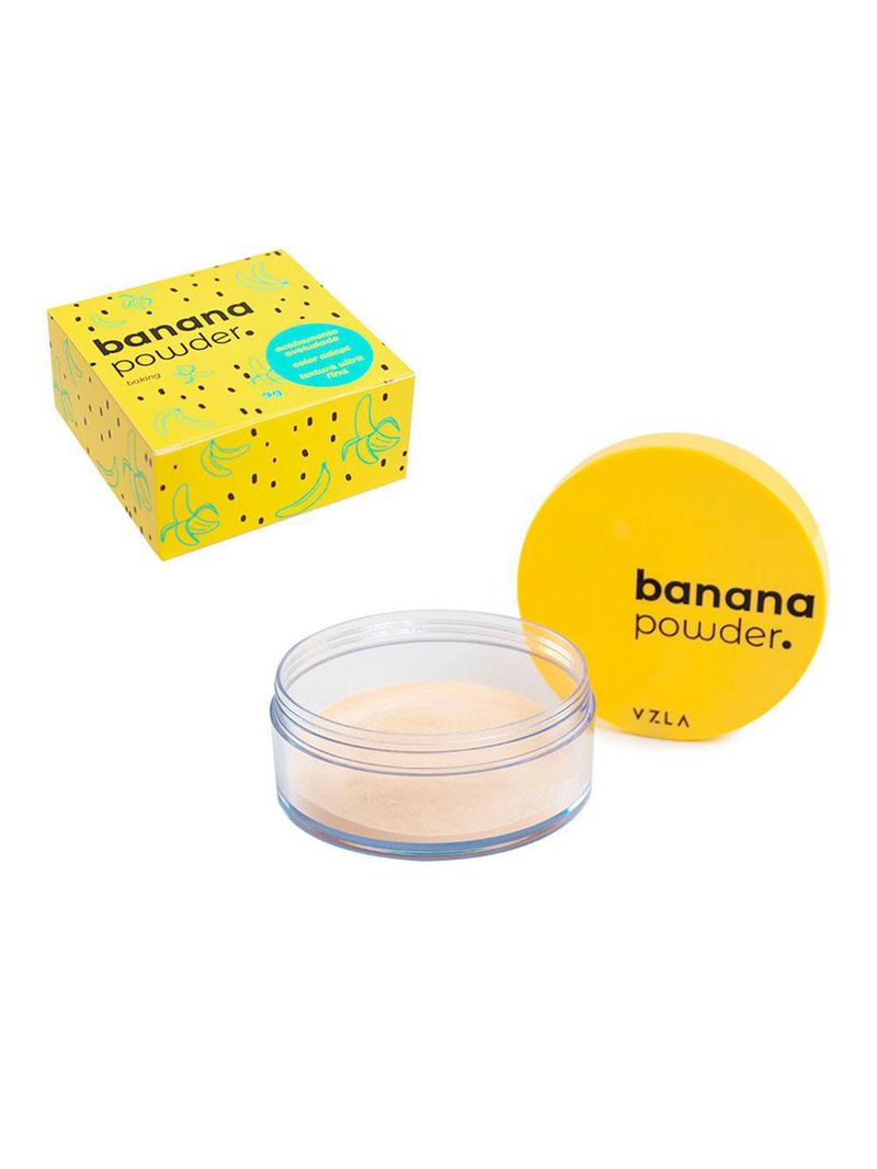 Pó solto vizzela powder textura ultra fina