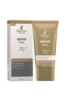 Episol color kit mantecorp - pó compacto fps50 + protetor solar tom 1 - extra claro