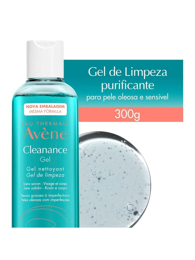 Avène cleanance kit com 2 unidades – gel de limpeza facial – 400g