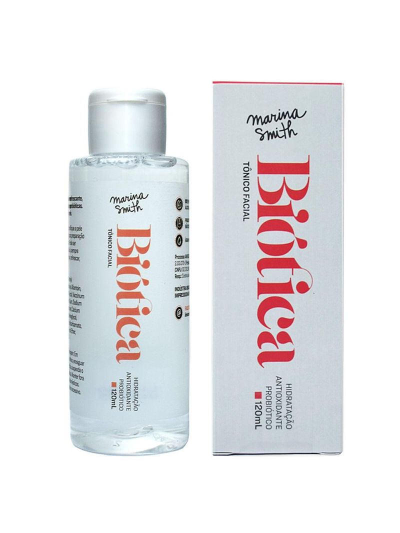 Tônico facial marina smith biótica