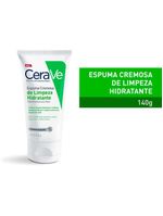 Creme espuma de limpeza facial cerave