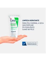 Creme espuma de limpeza facial cerave