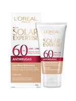 Protetor solar facial l'oréal paris solar expertise antirrugas com cor fps60
