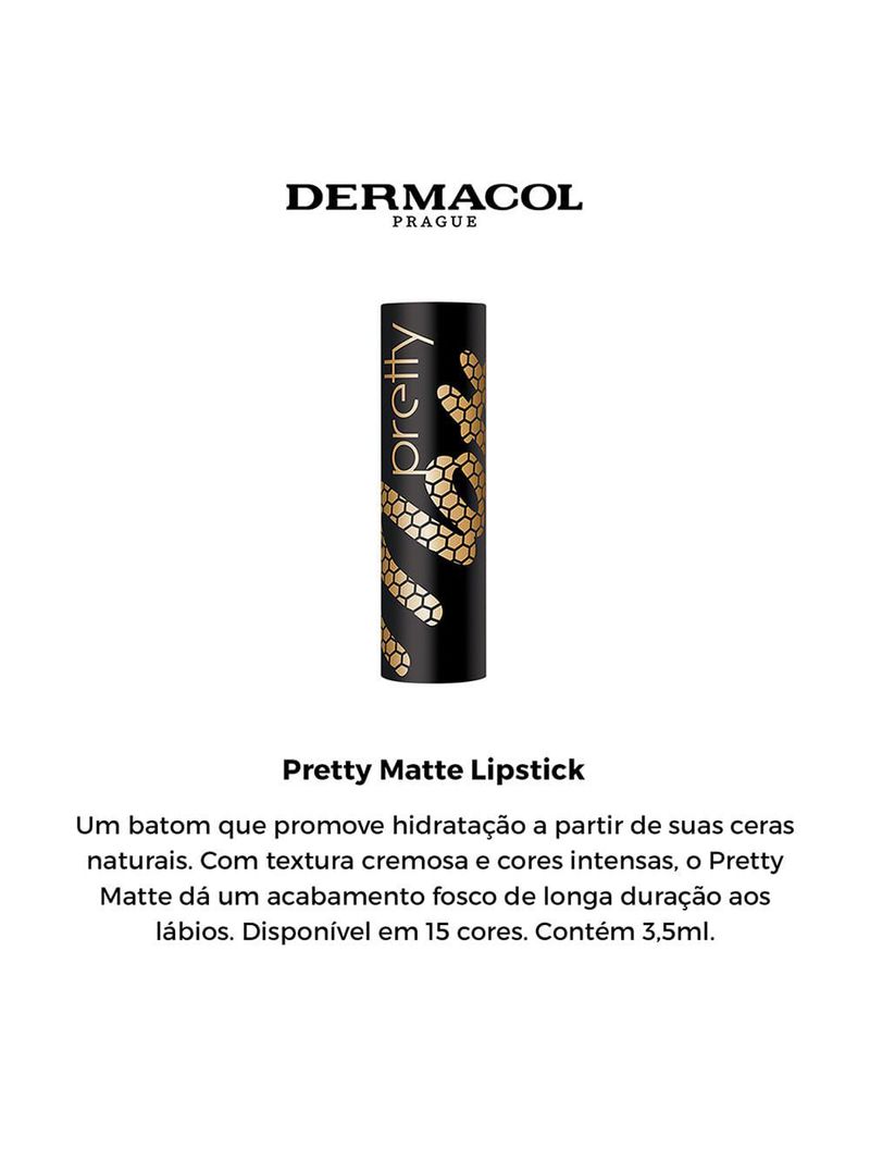 Batom dermacol pretty matte