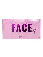 Paleta de blush e iluminador luv beauty - face kit