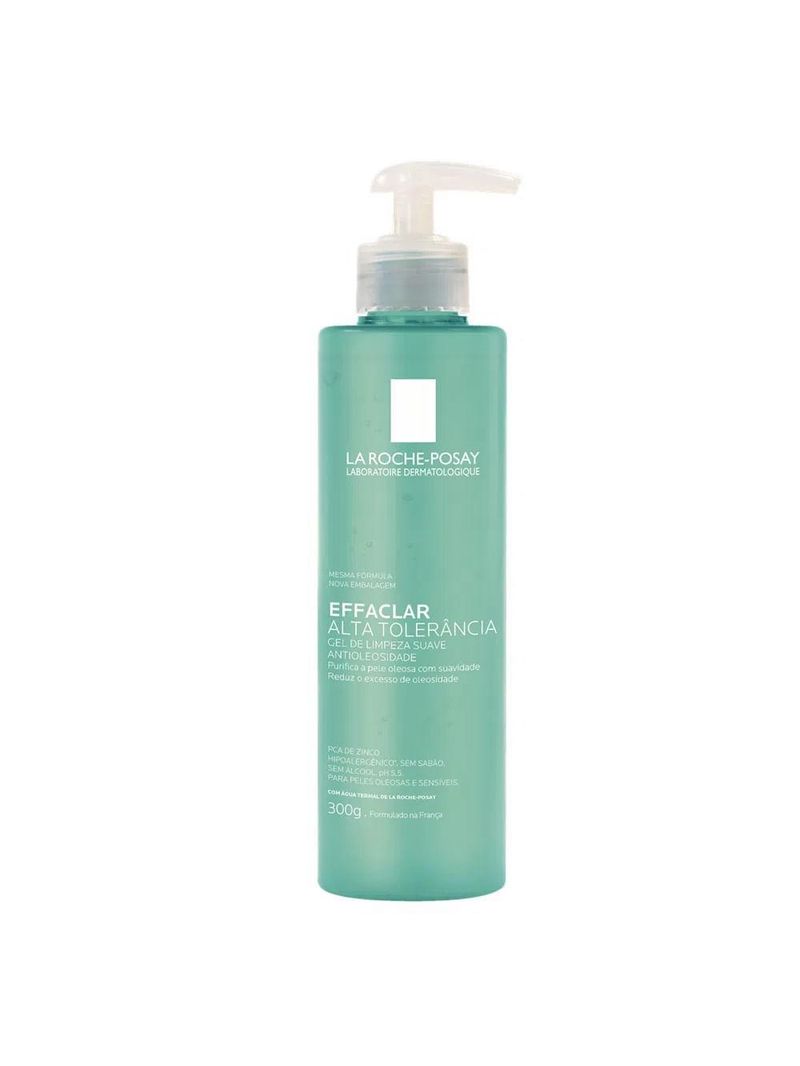La roche posay refil effaclar alta tolerância kit - gel de limpeza facial + refil