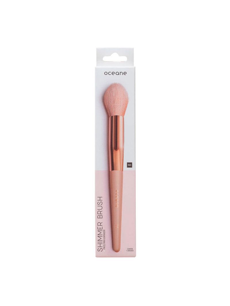 Pincel de maquiagem para iluminador océane - shimmer brush ocn6