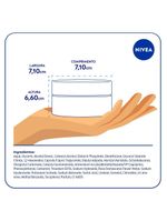 Nivea creme hidratante facial em gel aqua rose