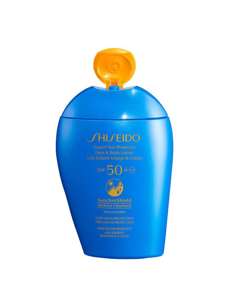Protetor solar facial shiseido – expert sun protection lotion fps50+