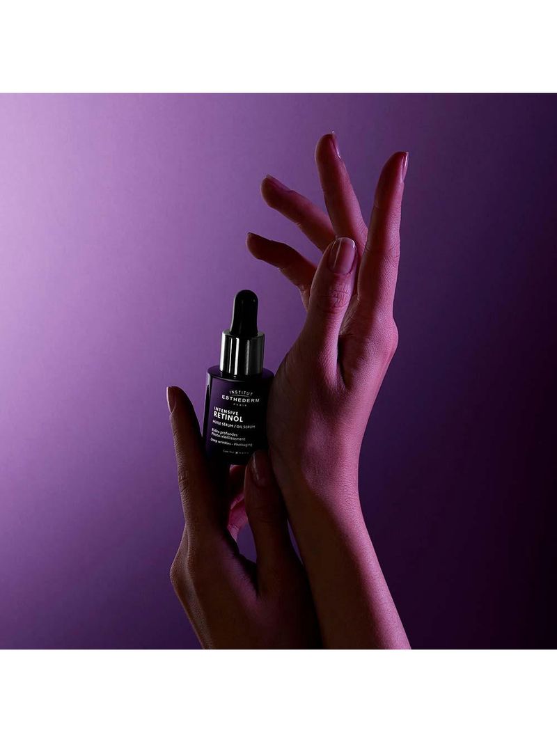 Sérum facial para correção de rugas profundas esthederm - intensive retinol+ sérum oil