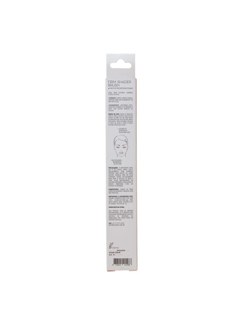 Pincel de maquiagem para esfumar océane – firm shader brush ocn