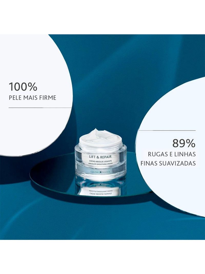 Creme anti-idade para pescoço e colo esthederm - lift & repair