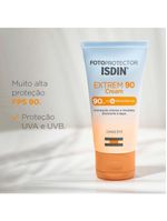 Protetor solar facial alta proteção isdin - extrem90 fps90