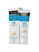 Protetor solar facial neutrogena sun fresh fps 30