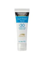 Protetor solar facial neutrogena sun fresh fps 30